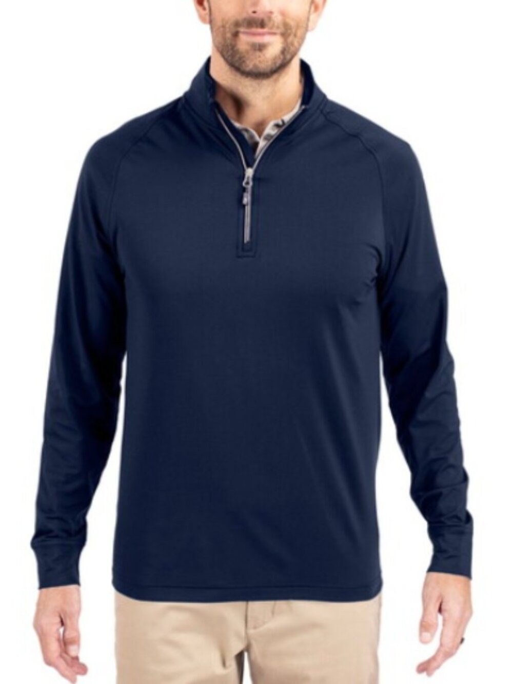 Lot of 4 Cutter & Buck Men’s Quarter Zip Pullovers Large L and XL
